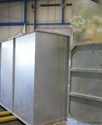 Paint mist extraction + supply air system Spänex 