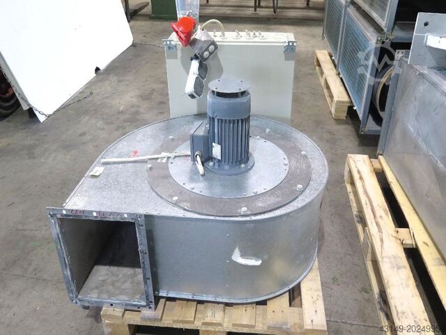 Paint mist extraction + supply air system Spänex 