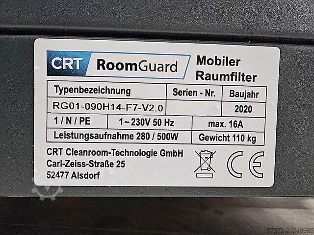 Air Purifier CRT RoomGuard RG01