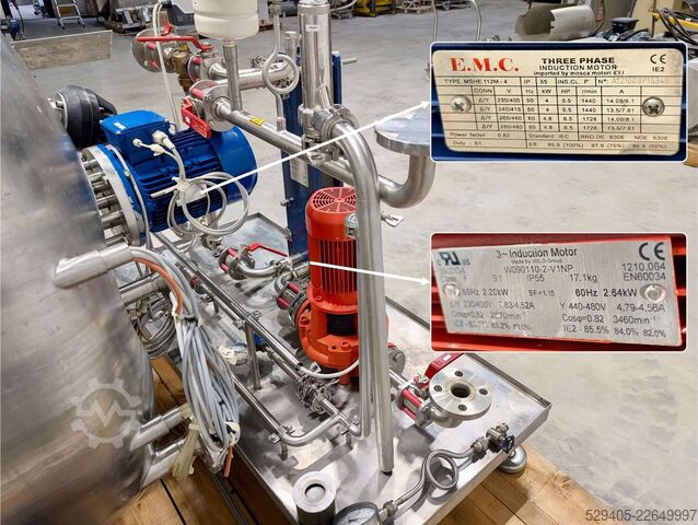 Melting / Reaction vessel Olsa Fusore CP 1000