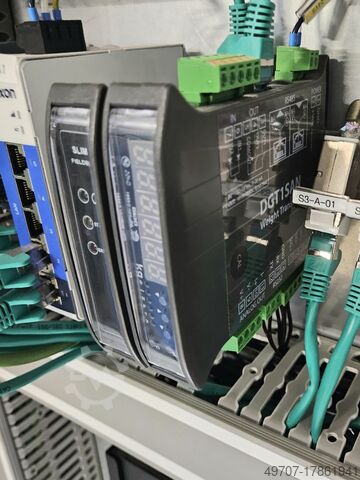 Rollenbahn mit Wiegeeinrichtung Easysystem Dini Argeo FCX 25kg Checkweigher conveyor  with weighing