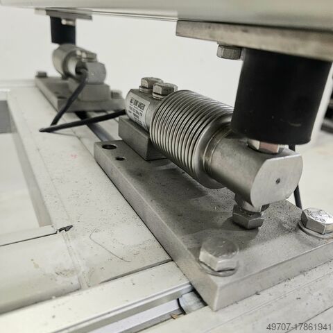 Rollenbahn mit Wiegeeinrichtung Easysystem Dini Argeo FCX 25kg Checkweigher conveyor  with weighing