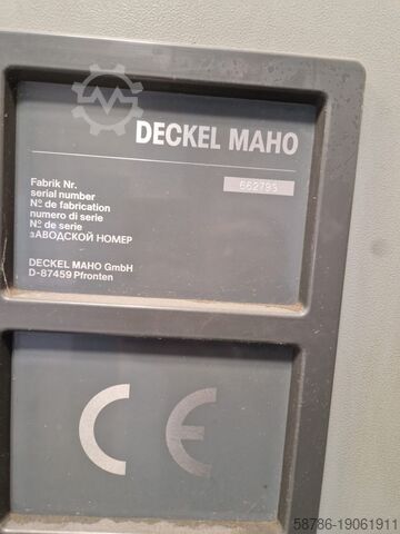 Vertikales CNC-Bearbeitungszentrum Deckel Maho DMU 60T