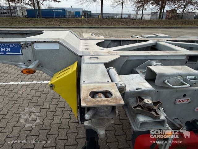Semitrailer Renders Containerfahrgestell Standard