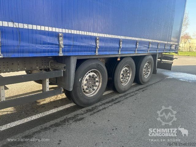 Open semitrailer with tarp Schmitz Cargobull Curtainsider Standard