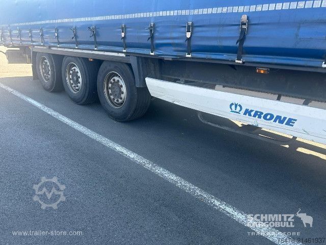 Open semitrailer with tarp Krone Curtainsider Standard