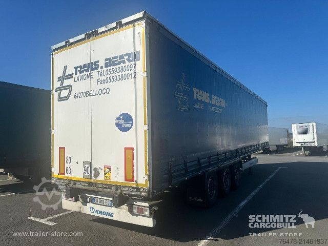 Open semitrailer with tarp Krone Curtainsider Standard