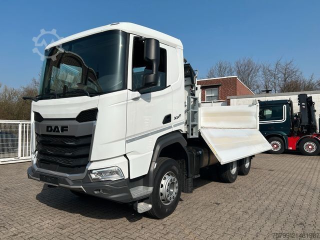 Tipper truck DAF 480 XFC MEILLER Kipper + B-matik NEU LKW
