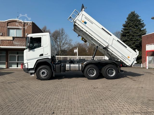 Tipper truck DAF 480 XFC MEILLER Kipper + B-matik NEU LKW