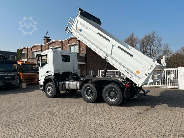 Tipper truck DAF 480 XFC MEILLER Kipper + B-matik NEU LKW