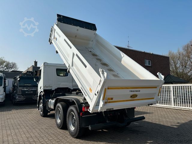 Tipper truck DAF 480 XFC MEILLER Kipper + B-matik NEU LKW