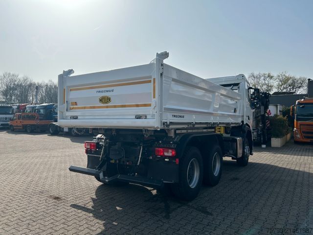 Tipper truck DAF 480 XFC MEILLER Kipper + B-matik NEU LKW