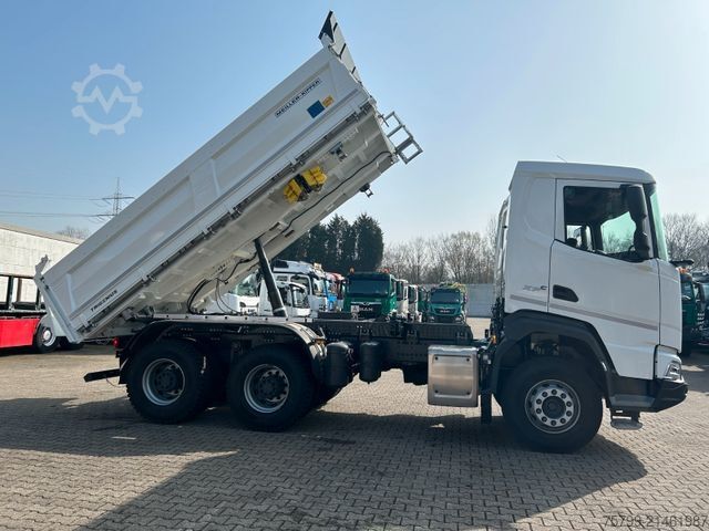 Tipper truck DAF 480 XFC MEILLER Kipper + B-matik NEU LKW