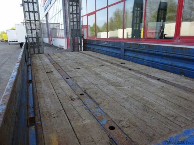 Low loader trailer Müller-Mitteltal ETUE-TA 18,0  18 t GG Tandemtieflader