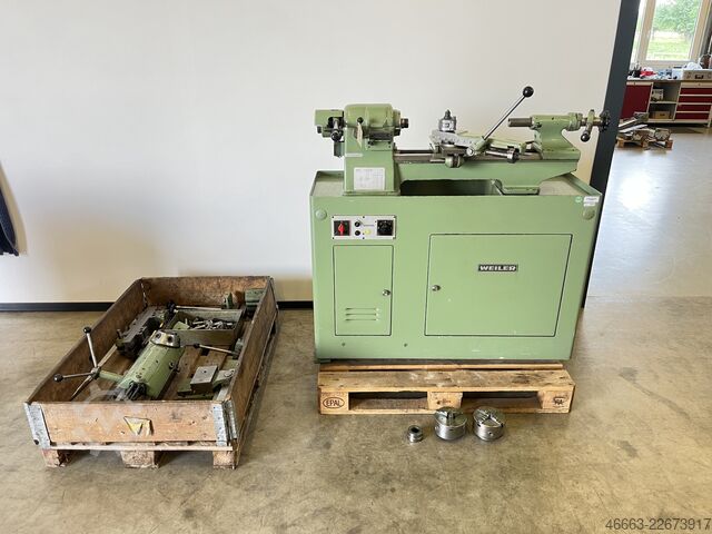 Drehmaschine Drehbank + Zubehör Weiler 