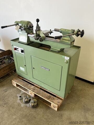 Drehmaschine Drehbank + Zubehör Weiler 