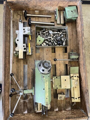 Drehmaschine Drehbank + Zubehör Weiler 