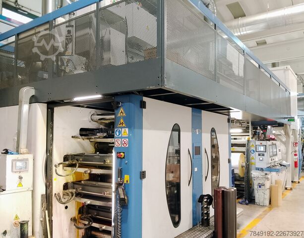 Getriebelose Flexodruckmaschine Koenig and Bauer Flexotecnica XDN8