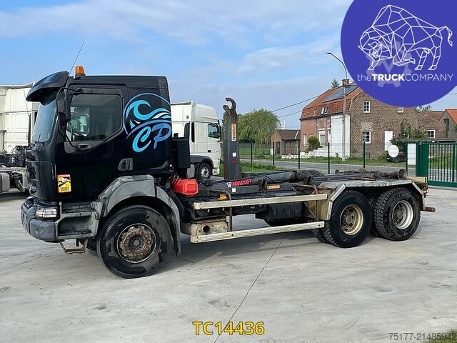 Container transportation Renault Kerax 370