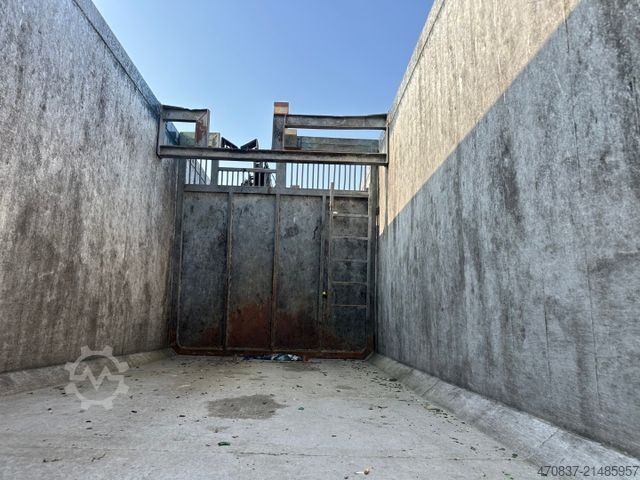 Tipper semitrailer  Reiling Glas Recycling / Palfinger PK 18000