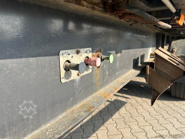 Tipper semitrailer  Reiling Glas Recycling / Palfinger PK 18000