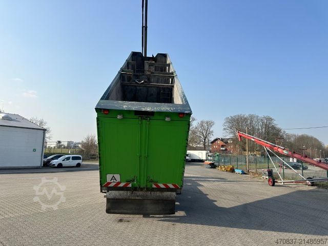 Tipper semitrailer Reiling Glas Recycling / Palfinger PK 18000