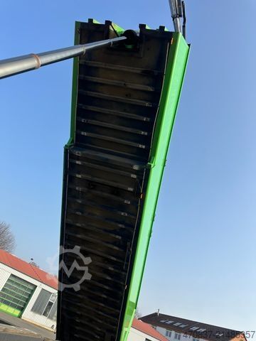 Tipper semitrailer  Reiling Glas Recycling / Palfinger PK 18000