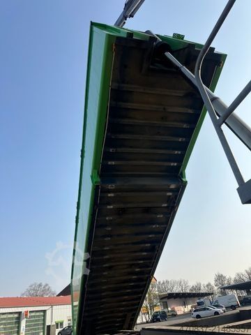 Tipper semitrailer  Reiling Glas Recycling / Palfinger PK 18000