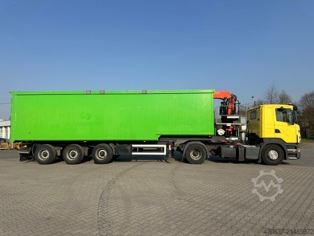 Standard SZM SCANIA R 420 / Glas Recycling / Palfinger PK 18000
