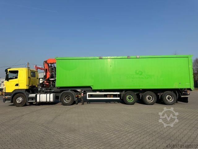 Standard SZM SCANIA R 420 / Glas Recycling / Palfinger PK 18000