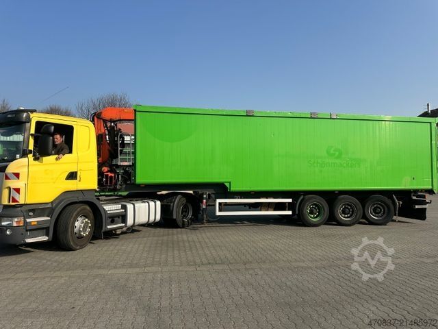 Standard SZM SCANIA R 420 / Glas Recycling / Palfinger PK 18000
