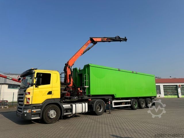 Standard SZM SCANIA R 420 / Glas Recycling / Palfinger PK 18000