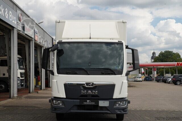 Box truck MAN TGL 8.190 Koffer LBW Automatik Anhängerkupplung