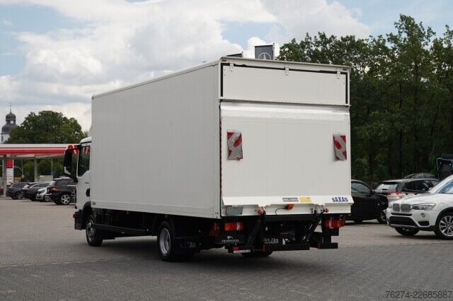 Box truck MAN TGL 8.190 Koffer LBW Automatik Anhängerkupplung