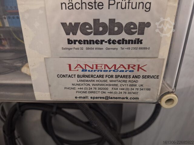 High-pressure water jet Lanemark Contino 550 SSP