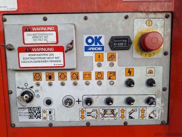 Telescopic boom lift Aichi SP21AJ
