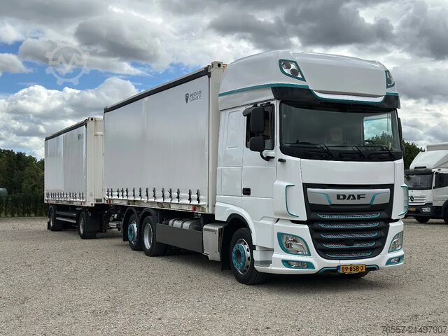 Schiebeplane DAF XF 480 XF 480 EURO6.  COMPLEET MET AANHANGER, L...