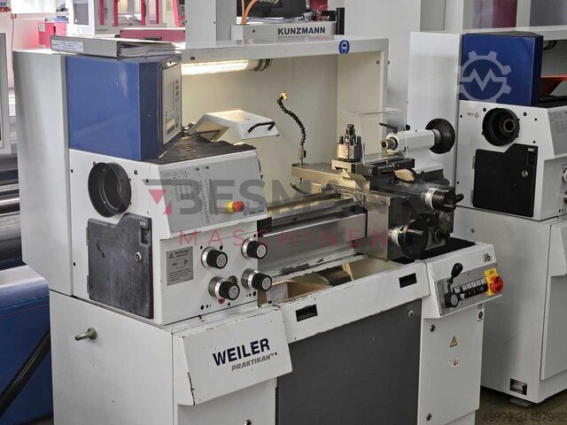 Leit-/Zugspindeldrehmaschine 2012 Weiler Praktikant VC