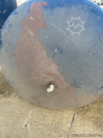 Air tank 4000 L, 6 bar  