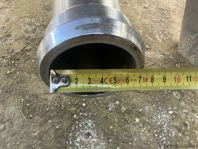 2000 L insulated stainless steel tank with agitator  