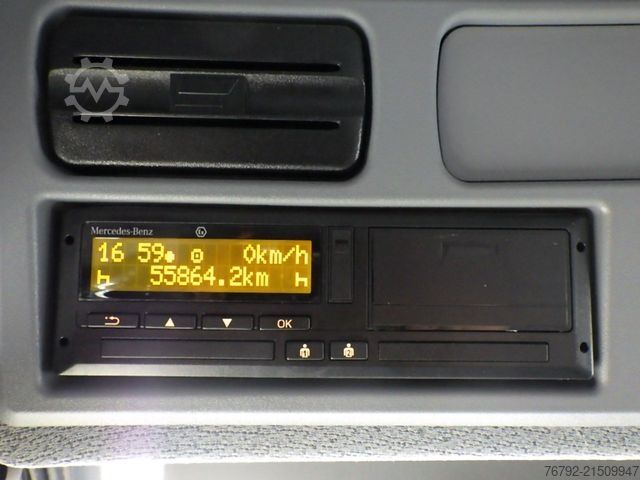 LKW mit Pritsche (offen) MERCEDES-BENZ 1327 L Atego 4 Pritsche 7,3m/LBW/AHK/Klima/55tkm