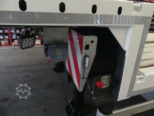 Tieflader-Sattelauflieger  WIESE 3-Achs-Tieflader mit Rampen und Radmulden