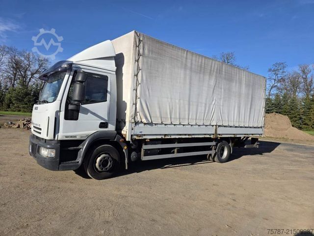 LKW mit Pritsche & Plane IVECO 120E25 Pritsche&Plane,Ladebordwand 1,5 To