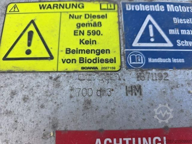 Standard SZM SCANIA R410, Retrader, 2 Kreis-Hydraulik, Retarder
