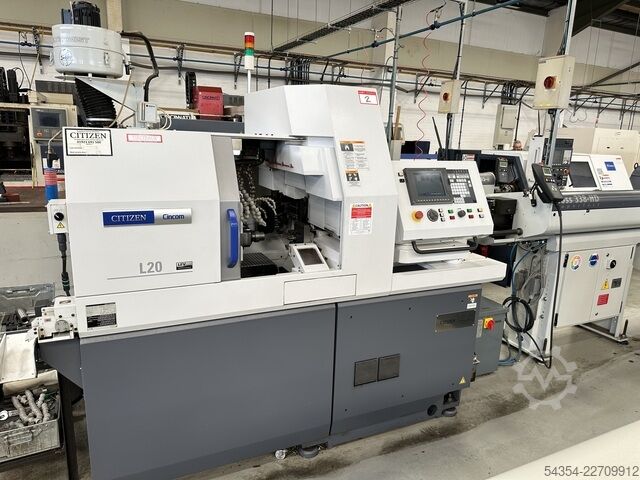 CNC Sliding Head Lathe Citizen Cincom L20E - 2M10