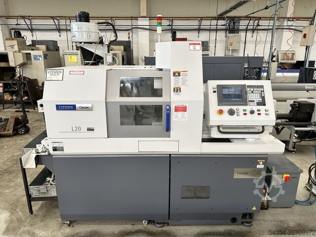 Turning automatic lathe Citizen Cincom L20E - 2M10