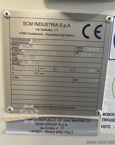 Edgebander SCM EVO K100
