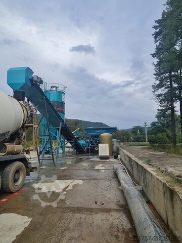 Concrete mixing plant / concrete plant CONSTMACH Concrete Mixing Plant 30M3/H Small Mobil Concrete Mixing Plant
