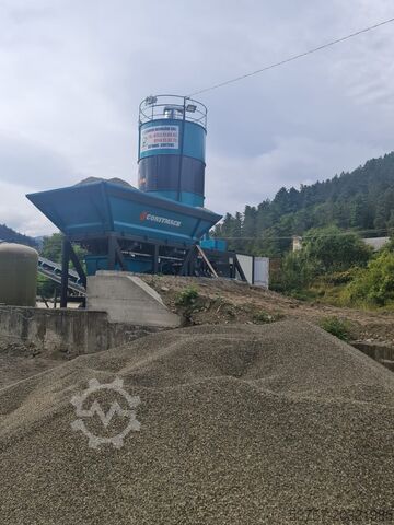 Concrete mixing plant / concrete plant CONSTMACH Concrete Mixing Plant 30M3/H Small Mobil Concrete Mixing Plant