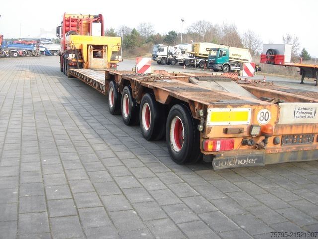 Tieflader-Sattelauflieger GOLDHOFER STZ VL4-47/80 Tiefladerauflieger 4xLenk+Funk